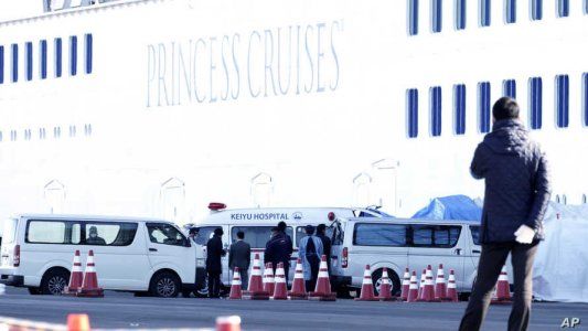 Confirman que los ocho argentinos del crucero en cuarentena en Japón no están infectados por el coronavirus