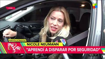 Nicole Neumann: Si tuviera un arma en mi casa la usaría por seguridad