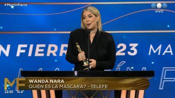 wanda nara super picante en los premios martin fierro 2023: a los que hablan mal de mi...