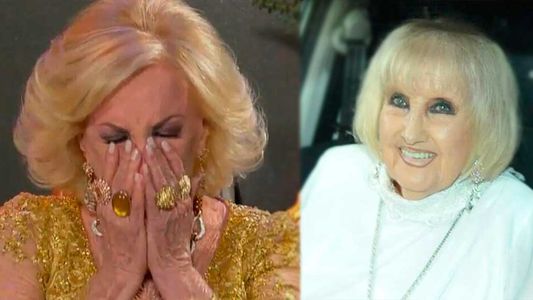 El mal momento de Mirtha Legrand: tras la muerte de su hermana analiza dejar la tele