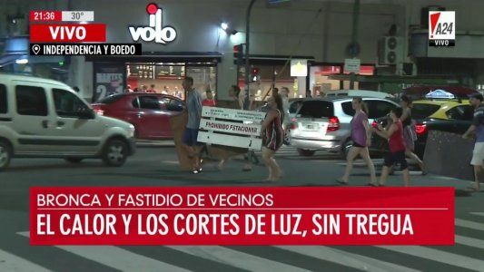 Siguen las protestas en la Ciudad por los cortes de luz