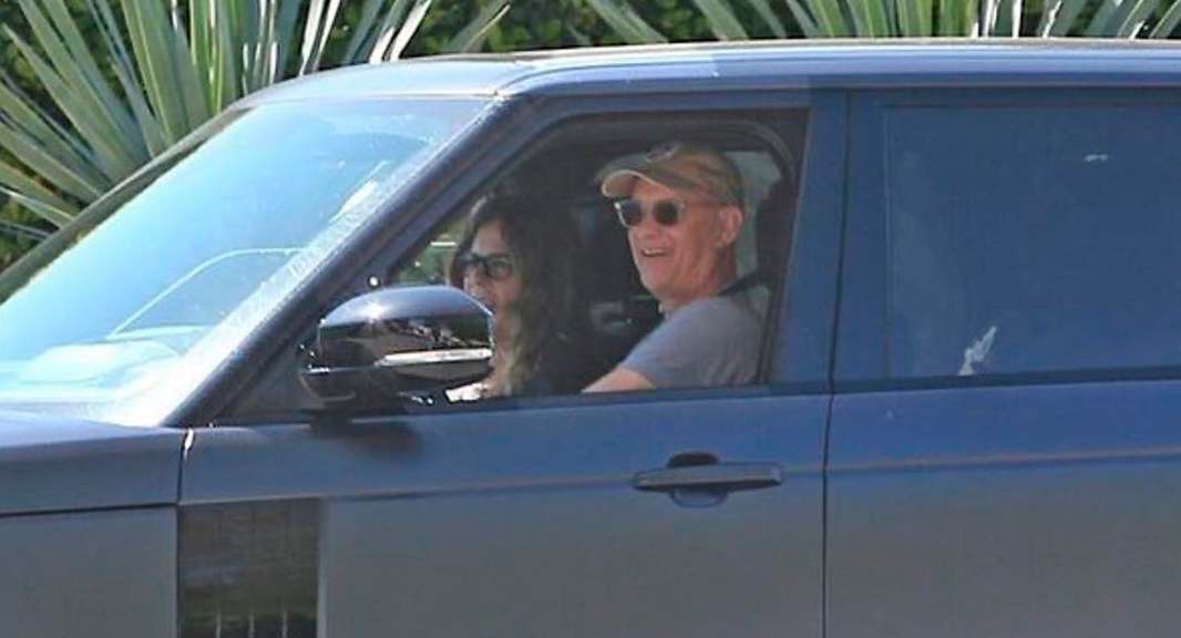 Tom Hanks y Rita Wilson salieron de compras en Los Ángeles tras recuperarse del coronavirus