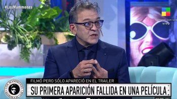 César Bordón recordó su primera y fallida aparición en cine