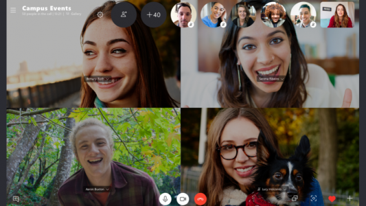 Skype ya deja hacer videollamadas con hasta 50 personas en simultáneo