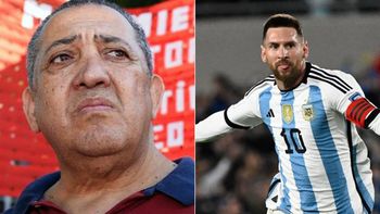 Luis DElía criticó a Messi por su actitud durante el himno y lo comparó con Maradona
