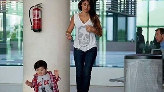 ¡Verte crecer! El hijo de Messi ya camina solo