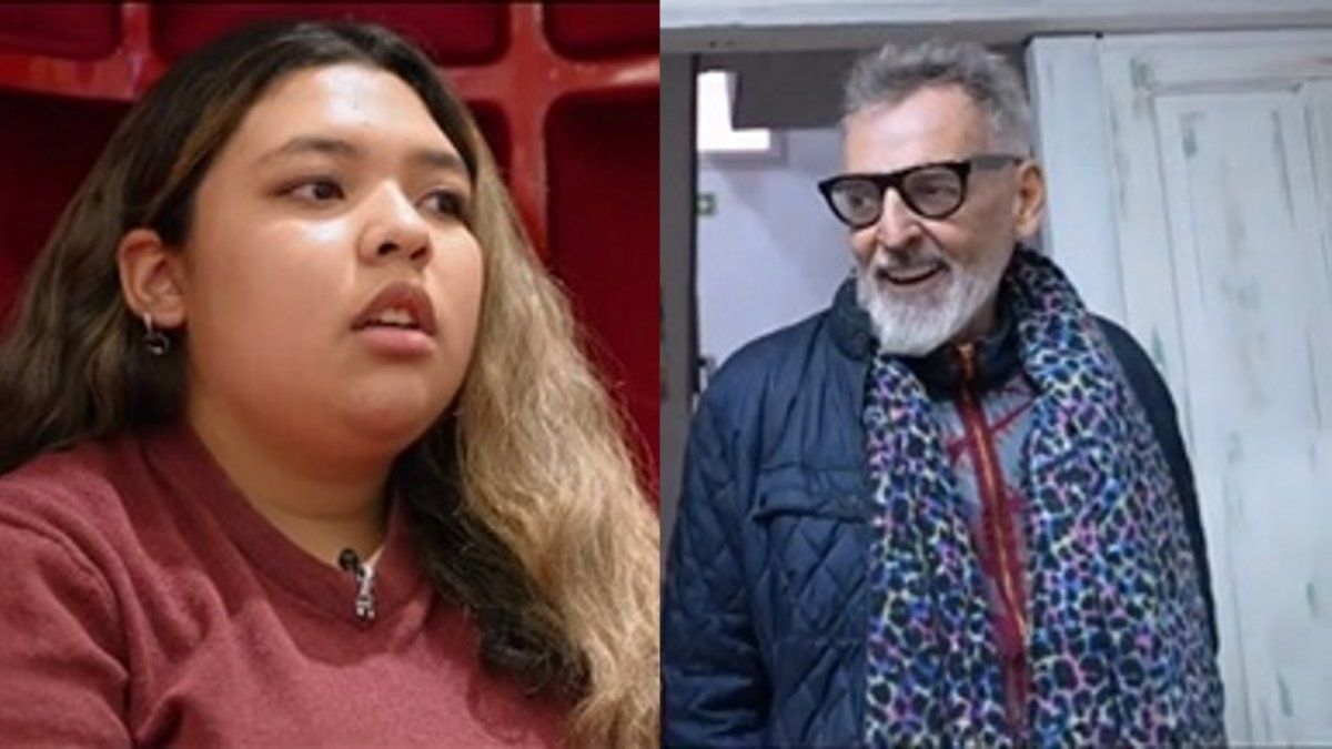 La joven cordobesa Rosa y el diseñador Benito Fernández.
