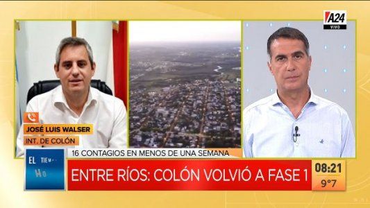 Colón vuelve a Fase 1, tras tener una ola de contagios por compartir un mate