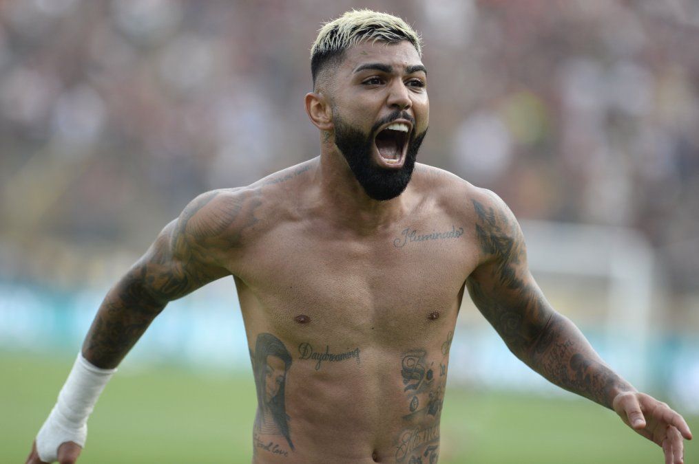 Gabigol fue elegido como el mejor futbolista de Sudamérica