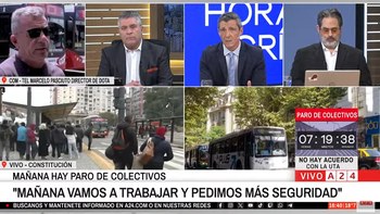 Pasciuto confirmó que la línea DOTA brindará servicio de colectivos pese al paro de la UTA. (Foto: YouTube).