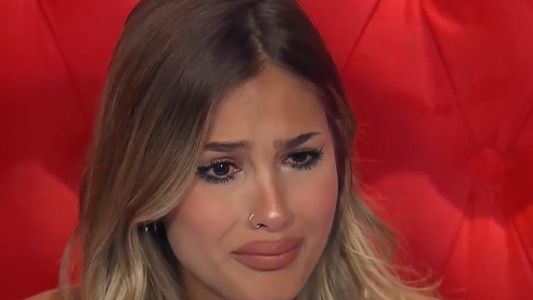 La emoción de Julieta al ver el saludo de su novio Lucca Bardelli en Gran Hermano 2022