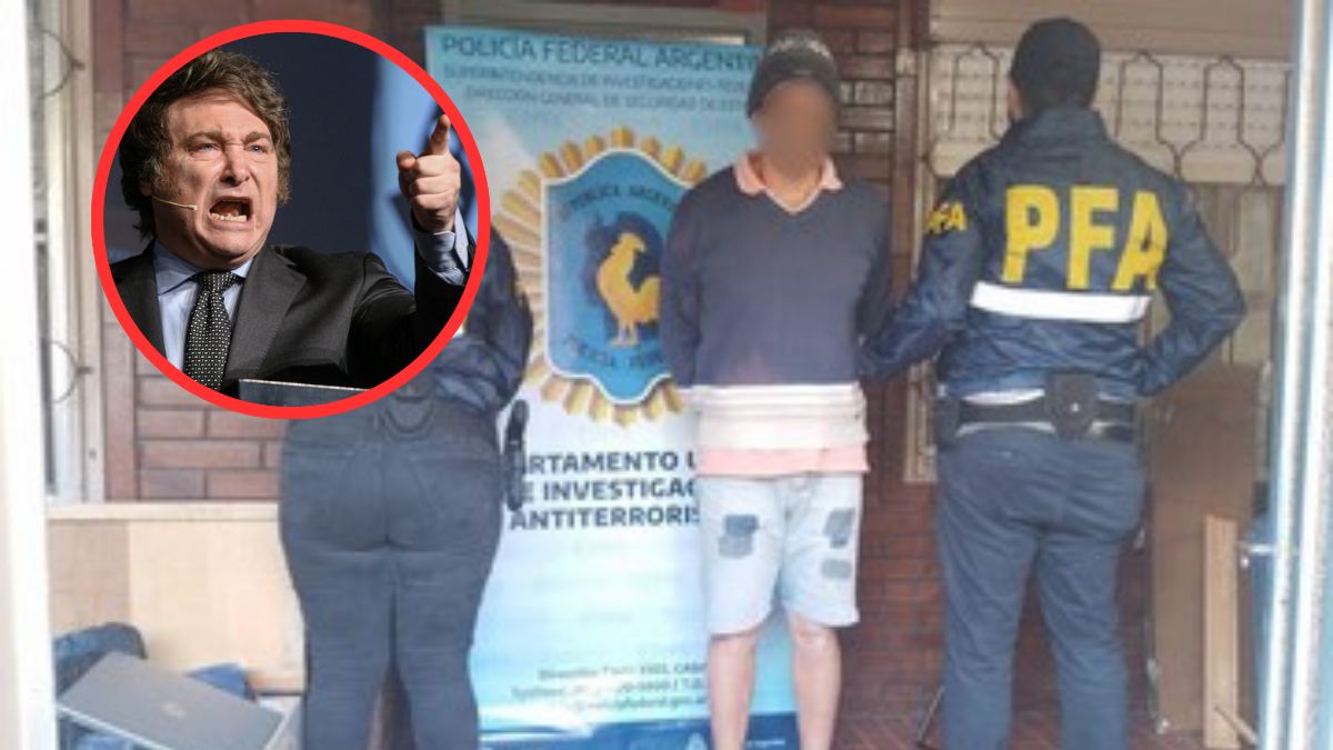Detuvieron a un sospechoso por las amenazas de bomba durante la visita de Javier Milei a Rosario