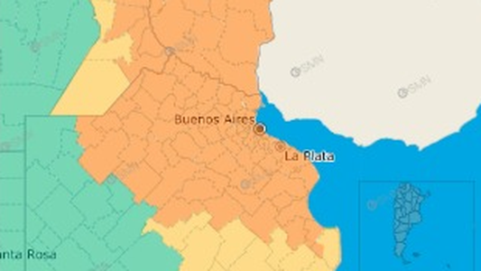 El Servicio Meteorológico elevó el alerta a naranja: a qué zonas alcanza y cuáles son las recomendaciones
