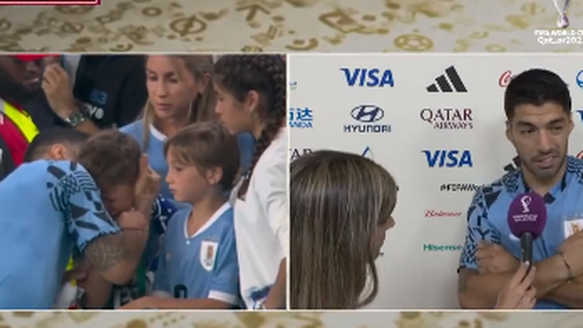 Mundial Qatar 2022: el desconsuelo y el llanto de Luis Suárez tras la eliminación de Uruguay