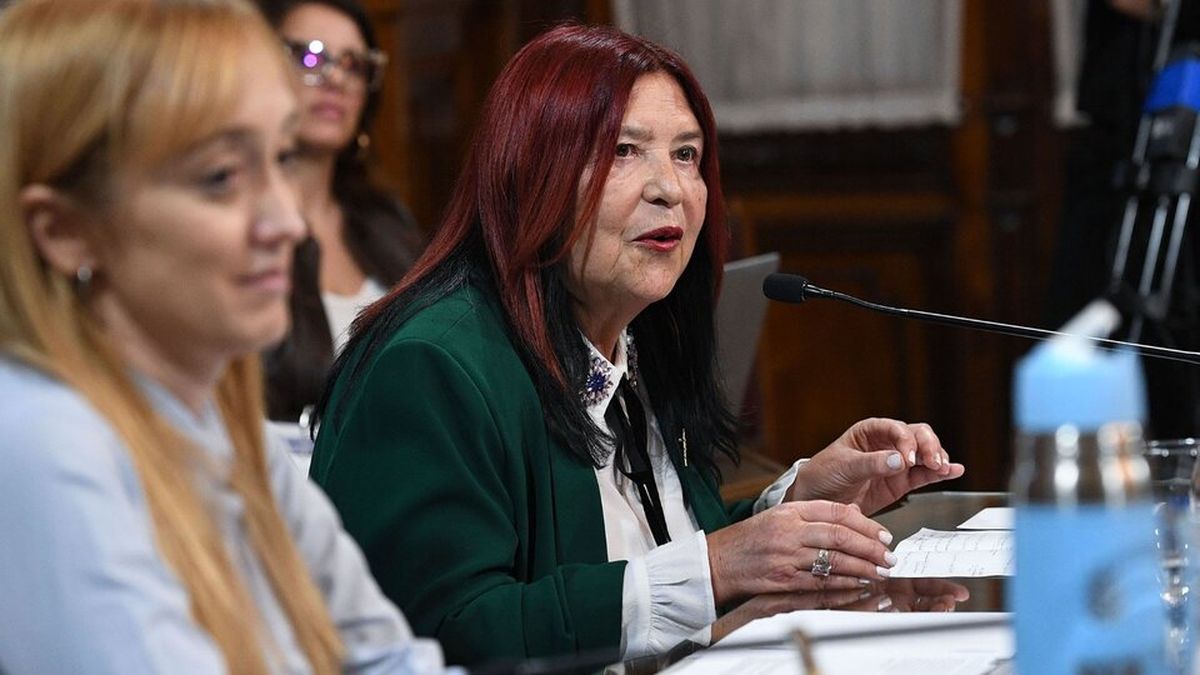 La jueza Ana María Figueroa informó que seguirá en su cargo pero no firmará sentencias. (Télam)