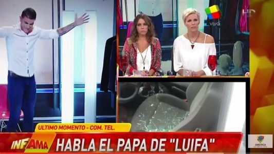 Así quedó el auto del cordobés de GH tras el presunto ataque de su ex