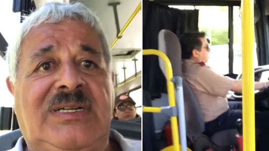 La experiencia de Tití Fernández de volver a subirse a un colectivo después de muchos años