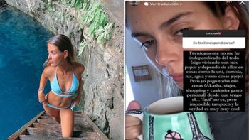 No me independicé del todo: las declaraciones de una influencer que generaron críticas en las redes sociales