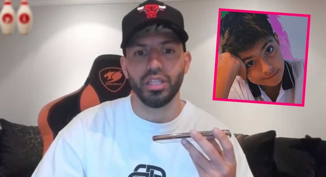 La confesión del Kun Agüero: no leyó un mensaje de su hijo porque era muy largo