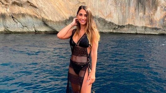 Antonela Roccuzzo: se filtró un video mientras entrenaba durante sus vacaciones en Ibiza