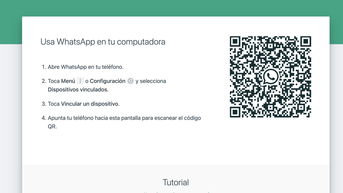 Cómo abrir WhatsApp Web sin escanear el código QR