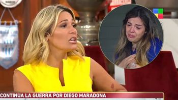 Rocío Oliva contestó la catarata de tweets de Dalma Maradona: Diego dijo no fue a su casamiento porque no invitó a sus hermanas