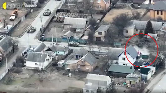 Un ciclista murió en Bucha y el vídeo de un drone documentó la cruel ejecución de los soldados rusos