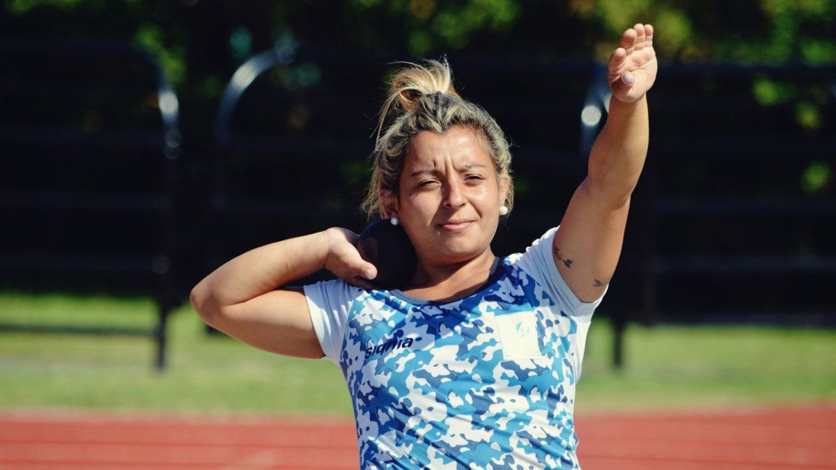 Antonella Ruiz Díaz participará en los Juegos Paralímpicos de Tokio 2020 en las pruebas atléticas de lanzamiento de bala y disco.