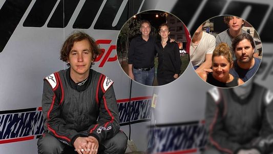 Nicanor, el hijo de Nancy Pazos y Diego Santilli corre en autos