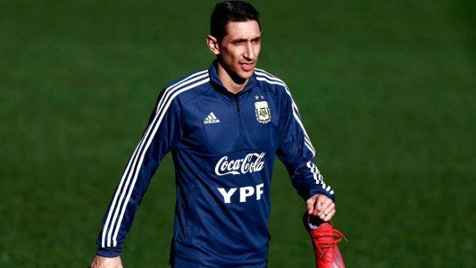 Ángel Di María sufrió una lesión muscular y fue desafectado de la Selección Argentina