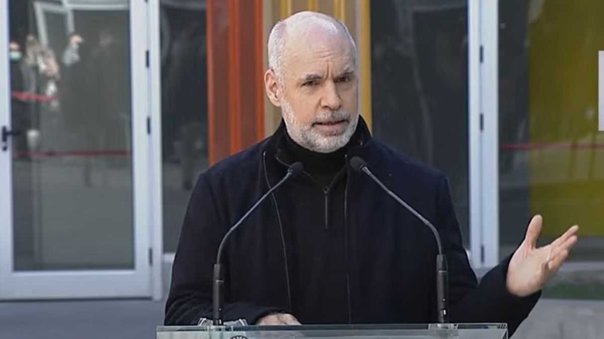 Horacio Rodríguez Larreta: Es necesario que vuelvan a las aulas, son el futuro de la Argentina