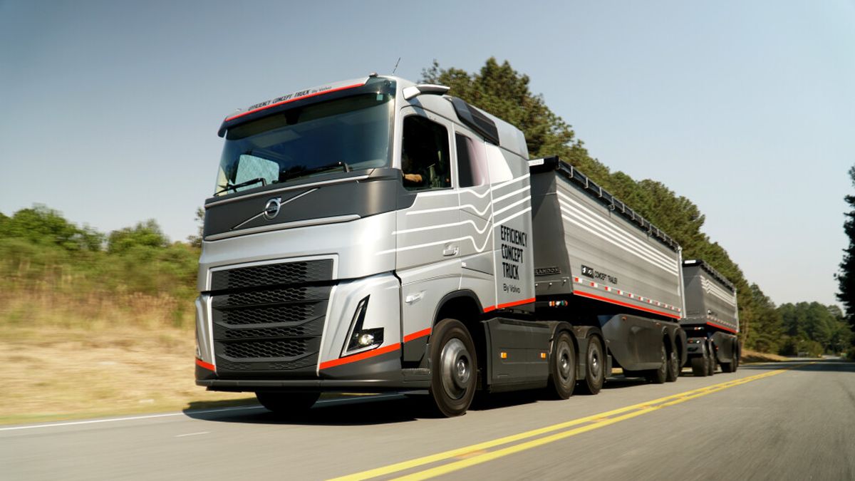 Camiones Volvo presenta el Efficiency Concept Truck