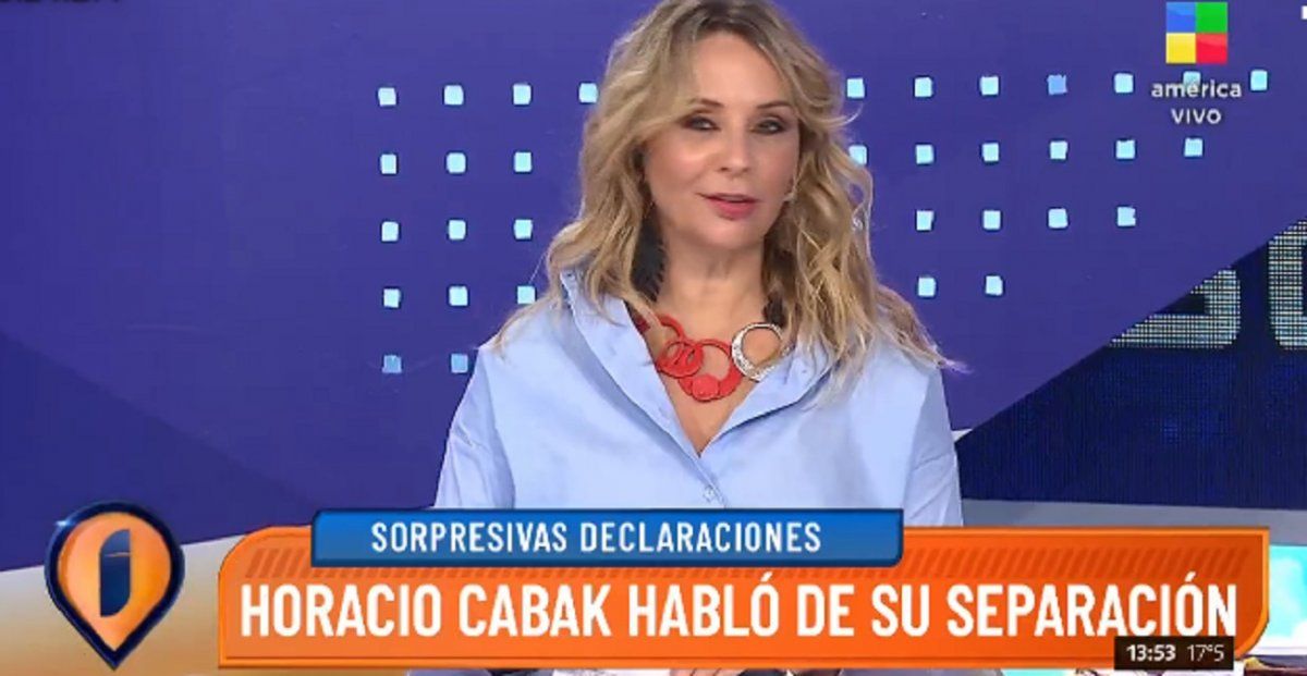 Evelyn Von Brocke cuestionó a Horacio Cabak: el motivo