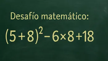 Desafío matemático: una mente brillante lo resuelve en menos de 10 segundos