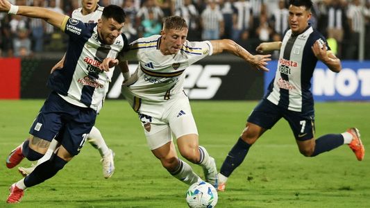 Boca perdió 1-0 de visitante ante Alianza Lima en el partido de ida de la Fase 2 de la Libertadores