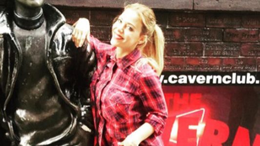 Evangelina Anderson y su divertido viaje a Londres y Liverpool