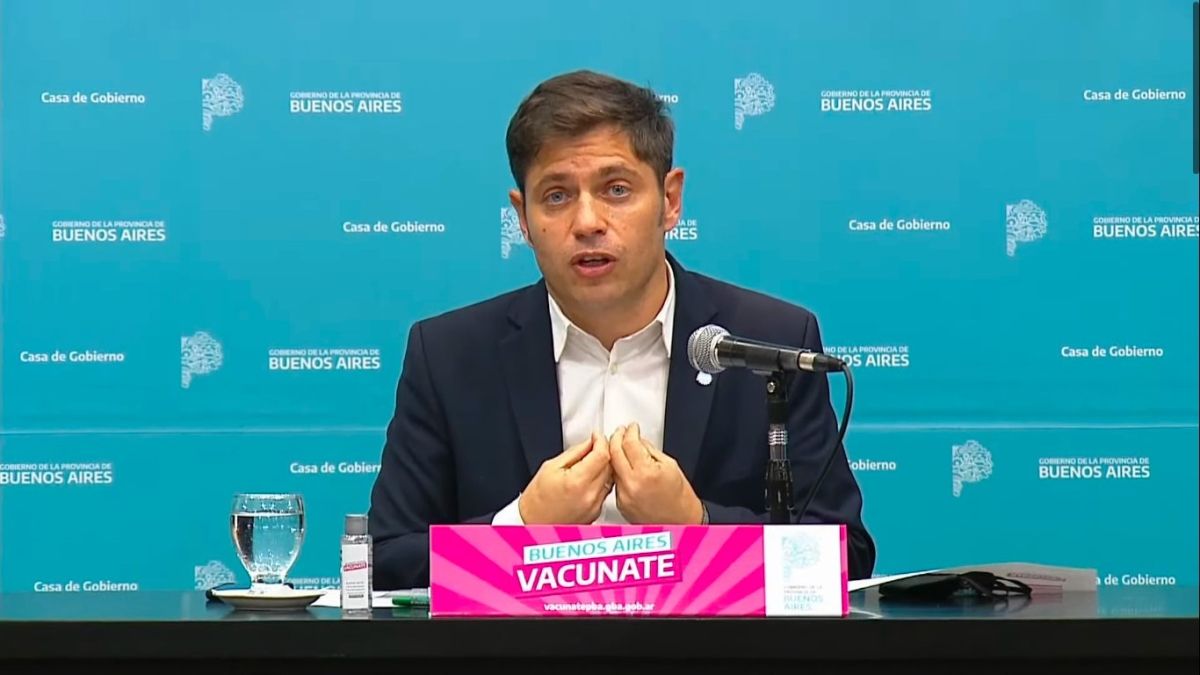 Axel Kicillof reveló las conclusiones de la Liga de Gobernadores: Defender la producción y el trabajo (Foto: Télam).