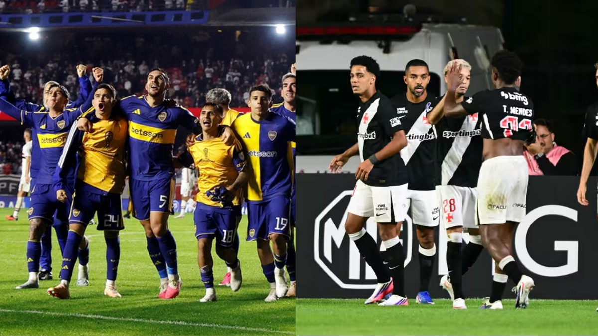 Boca y Vasco da Gama se enfrentan por la semifinal de la Copa Sudamericana.