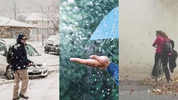Domingo de nieve, viento y lluvia en siete provincias: ¿dónde ocurrirán los fenómenos?