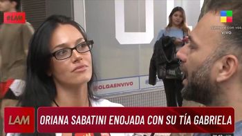 la angustia de oriana sabatini al hablar de la ausencia de su tia gaby en su boda: es triste