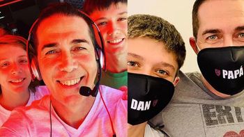 La emoción de Rodolfo Barili al reencontrarse con sus hijos tras 56 días