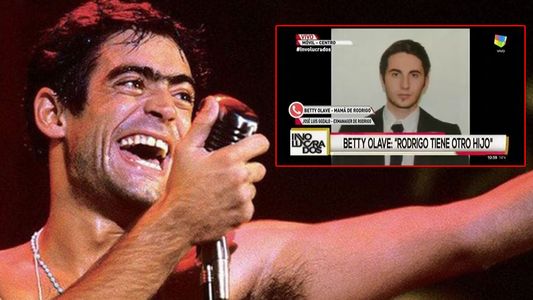 La primera foto pública del hijo no reconocido del Potro Rodrigo