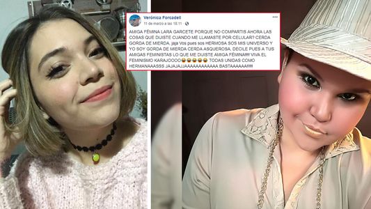 Verónica Forcadell ningunea a colega y ella responde: Gorda cerda de mierd*