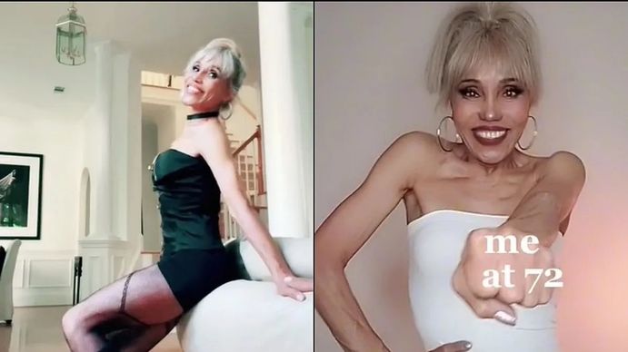 Los secretos de la abuela veinteañera: tiene 72 años y es un boom por su aspecto juvenil