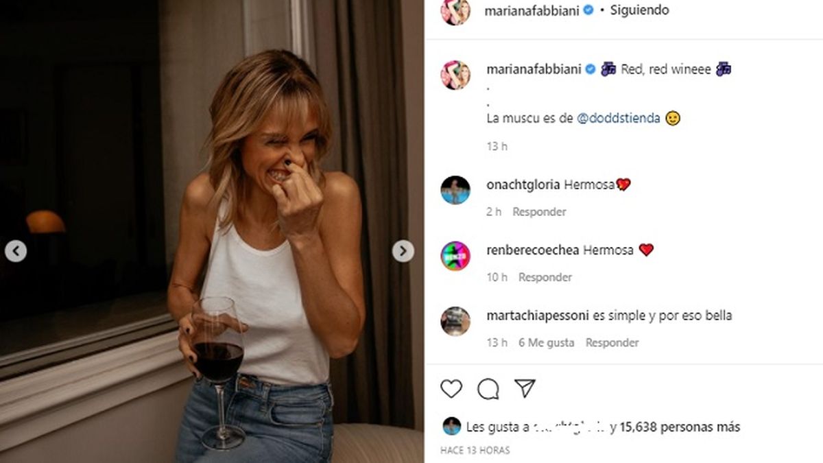 Mariana Fabbiani alejada de la tv, al menos este 2021, decidió poner el foco en el disfrute familiar. 