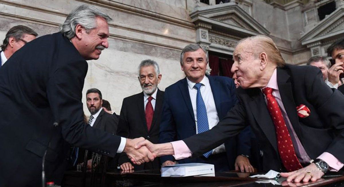 Alberto Fernández despidió al expresidente Carlos Menem: Estoy muy entristecido